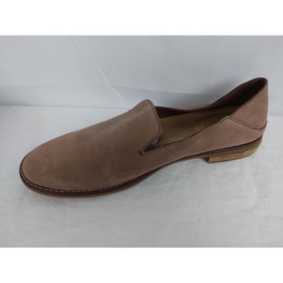 SPERRY Seaport Levy Brown Leather Memory-Foam Slip-On Loafers Womens Size 8.5 - Picture 5 of 10